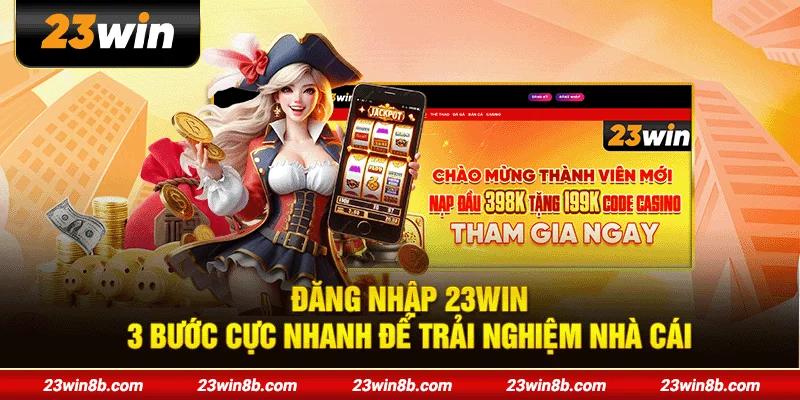 Đăng Nhập 23WIN - 3 Bước Cực Nhanh Để Trải Nghiệm Nhà Cái