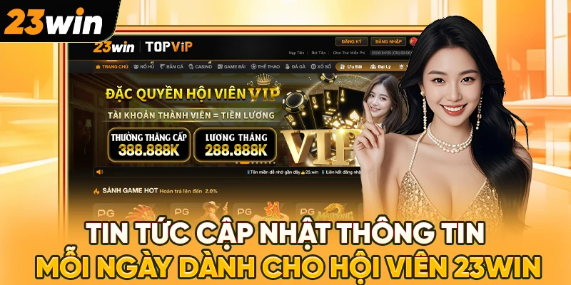Tin tức cập nhật thông tin mỗi ngày dành cho hội viên 23WIN