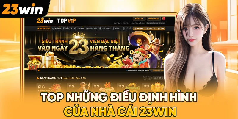 Top những điều định hình của nhà cái 23WIN